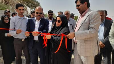 افتتاح ۳ پروژه عمرانی در بیکاه رودان