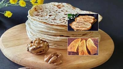 مقایسه نان های ایرانی: کدام نان مقوی تر است؟ بررسی خاصیت نان سنگک، بربری و لواش