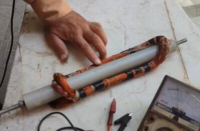 ساخت ژنراتور نئودیمیومی AC ساده اما کاربردی