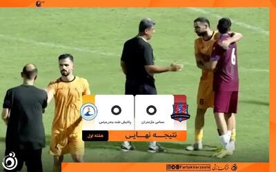 شروع ناامیدکننده نساجی در لیگ یک؛ توقف مقابل پالایش نفت بندرعباس