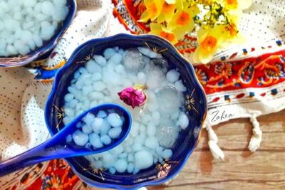 طرز تهیه فالوده کرمانی با نشاسته گل؛ یک دسر خنک تابستانی
