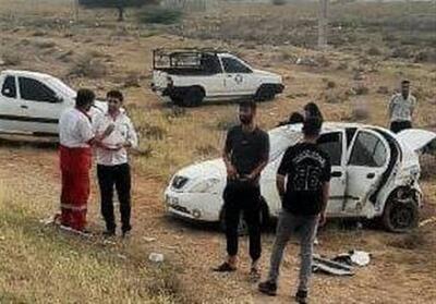 واژگونی تیبا در جاده شاهرود -میامی 4 جان‌باخته و یک مصدوم برجا گذاشت - تسنیم