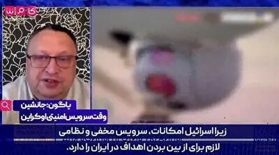 اظهارات عجیب مقام اطلاعاتی اوکراین قبل از حمله اسرائیل به ایران