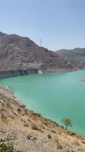 گزارش میدانی از آخرین وضعیت سد لتیان