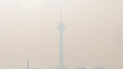 هوای تهران آلوده شد