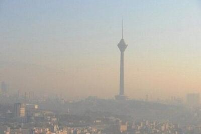وضعیت هوای تهران قرمز شد