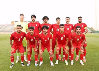 پیروزی پرگل تیم امید در دبی