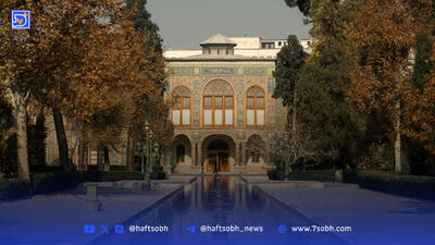 نگارخانه کاخ گلستان 140 سال پیش