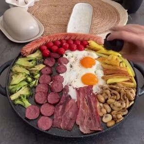 این صبحونه رو حتی بهترین کافه ها بهت نمیدن