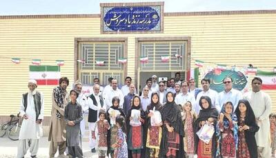 یک مدرسه سه‌ کلاسه در سراوان به بهره‌برداری رسید