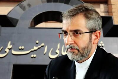 علی باقری معاون بین‌الملل شورای عالی امنیت ملی شد