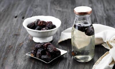 خرما و آب : ترکیبی ساده ؛ انرژی بی پایان (اینفوگرافی)