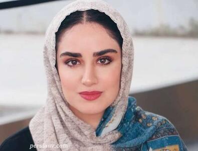 تاریخ و زمان وبگردی؛ عکس از هانیه غلامی با چادر زیبای پروانه ای در امامزاده / بوسه پر مهر بازیگر جوان بر سر گنجشک کوچولو