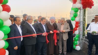 مجتمع ۱۲۰ واحدی خدماتی امید شهر مهرگان افتتاح شد