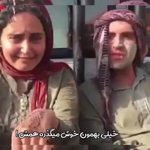 افشای صحنه‌های جالب ماه‌عسل هوتن شکیبا با بازیگر معروف پشت وانت! + ویدیو