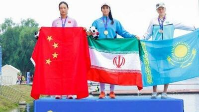 فخری طلای آسیا را به گردن انداخت