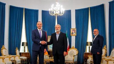 دیدار دبیر شورای امنیت ارمنستان با لاریجانی