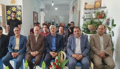 افتتاح زمین چمن مدرسه روستای جیجانکوه با مشارکت مردم و خیران