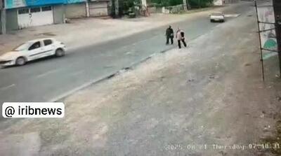 لحظه کشتن زنان توسط راننده معتاد در سیسنگان نوشهر