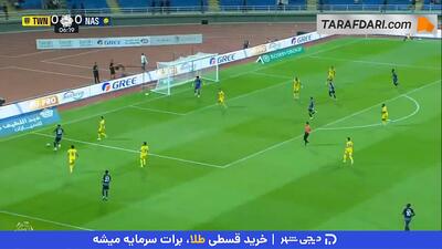 خلاصه بازی التعاون 0-5 النصر (لیگ حرفه‌ای عربستان - 26-2025) - پارس فوتبال