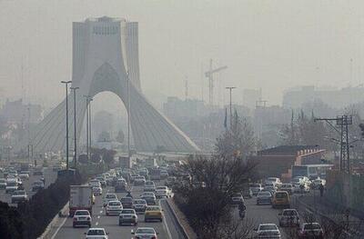 هوای تهران برای گروه‌های حساس در وضعیت ناسالم قرار گرفت