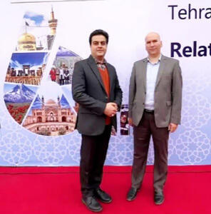 احمد رجبی راغب مدیر روابط‌عمومی و امور بین‌الملل شرکت سیاحتی علیصدر شد - شارا