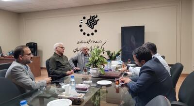 نشست هم‌افزایی مدیرعامل شهرک صنعتی توس با رئیس پارک علم و فناوری خراسان