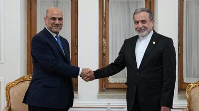 دیدار خداحافظی سفیر عراق در ایران با عراقچی