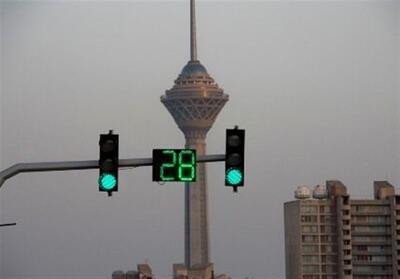 رفع خاموشی 20 درصد چراغ‌های راهنمایی تقاطع‌های تهران/ پایان خاموشی‌ 300 تقاطع تا پایان سال - تسنیم