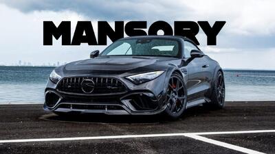منصوری نسخه سفارشی خودروی Mercedes-AMG SL 63 را رونمایی کرد