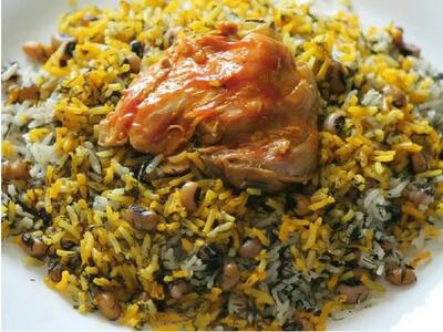 طرز تهیه لوبیا پلو تبریزی