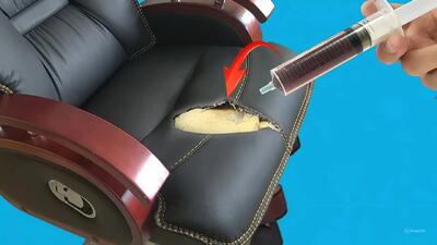 نحوه تعمیر مبل و صندلی پاره شده بدون نیاز به تعویض