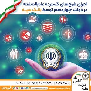 اجرای طرح‌های گسترده عام‌المنفعه در دولت چهاردهم توسط بانک سپه | اقتصاد24