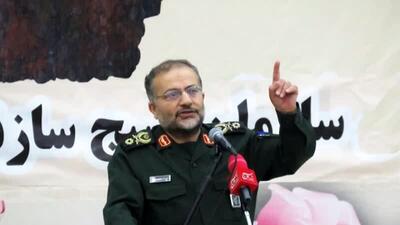 رئیس سازمان بسیج: بانک اهداف ما تکمیل است؛ اسرائیل دوباره خطا کند به حامیانش هم حمله می‌کنیم