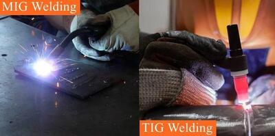 مقایسه جوشکاری MIG با سیم جوش و جوشکاری TIG با فیلر