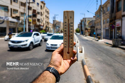خوزستان در محاصره گرمای سوزان؛ شوش با ۴۹ درجه در صدر