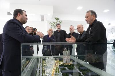 بازدید رئیس کمیسیون عمران مجلس و معاون حقوقی و امور مجلس وزیر اقتصاد از مگاپروژه برج‌های مسکونی فردوسی مشهد/مدیرعامل ثمسکن: آمادگی داریم پروژه‌های خود را با ضمانت ۱۰ ساله ارائه کنیم