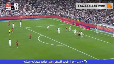 نجات دروازه زیبای آلوارو کارراس مقابل مایورکا (رئال مادرید 2-1 مایورکا) - پارس فوتبال