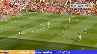 خلاصه بازی لیورپول ۱-۰ آرسنال (لیگ برتر انگلیس - 26-2025) - پارس فوتبال