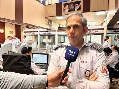 آتش سوزی در پشت بام بازار تهران/ ۱۵ کپسول گاز شعله‌ور بود