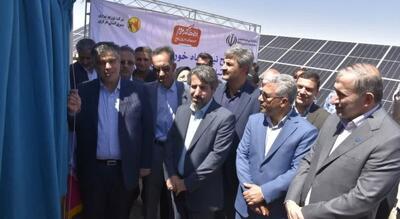 احداث ۵۰۰۰ مگاوات نیروگاه خورشیدی در استان مرکزی تا پایان دولت