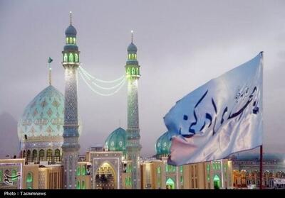 اجتماع   لشکریان صاحب‌الزمان(عج)   در مسجد مقدس جمکران - تسنیم