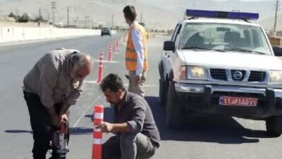 ایمن‌سازی بیش از ۵۰ نقطه حادثه‌خیز در محور‌های ورودی شهرکرد