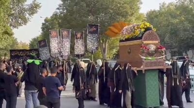 عزاداری مردم اصفهان در روز شهادت امام حسن عسکری(ع)