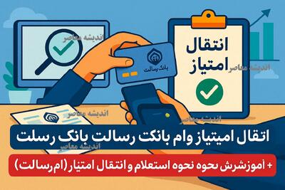 انتقال امتیاز وام بانک رسالت+ آموزش نحوه استعلام و انتقال امتیاز بانک رسالت (ام رسالت)
