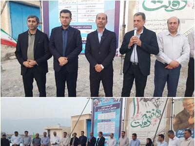 آغاز عملیات اجرایی خط انتقال آب محمدآباد به مل‌گل در شهرستان دشتی