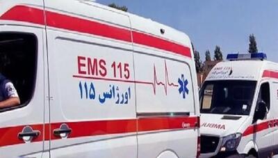 واژگونی مینی‌بوس تیم والیبال نوجوانان در محور قم؛ ۱۱ نفر مصدوم شدند