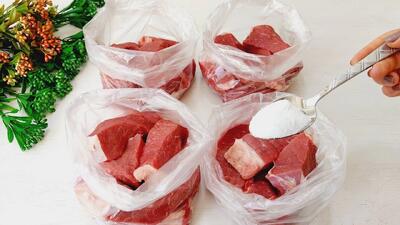 طرز نگهداری گوشت تا ۲ سال بدون یخچال