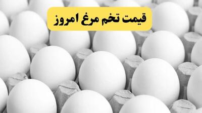 قیمت روز تخم‌مرغ در تهران | نرخ هر دانه و شانه ۱۰ شهریور ۱۴۰۴