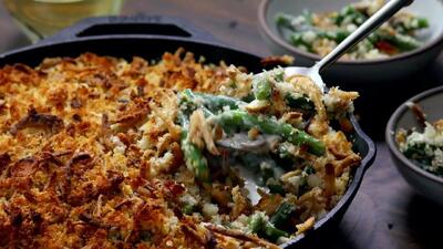 طرز تهیه سوفله لوبیا سبز؛ پیش‌غذای خوشمزه و مجلسی